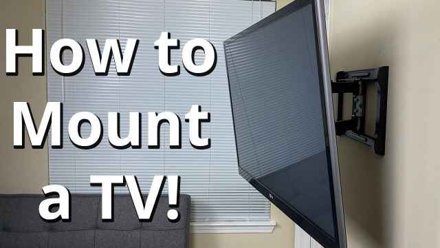 How To Mount A TV On The Wall