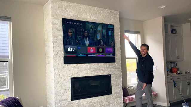 How To Mount TV On Brick Fireplace