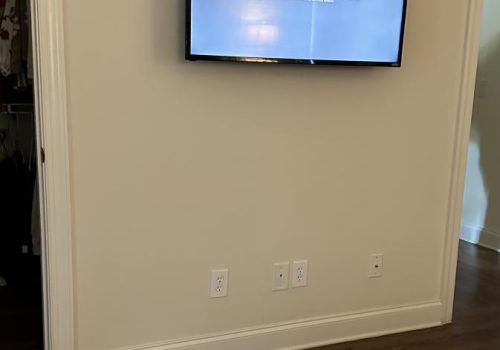 Cheap TV mounting service