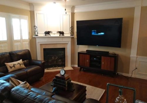 Custom TV Mounting Installations