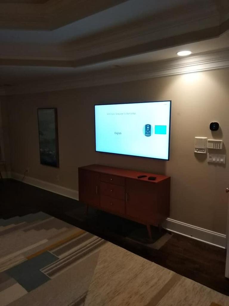 Custom TV Mounting Installations