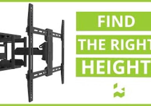 Find the Perfect TV Mounting Height with Our Easy-to-Use Calculator