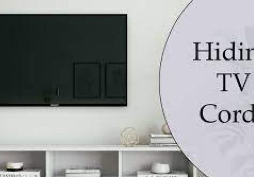 How To Hide Wires When Mounting A TV