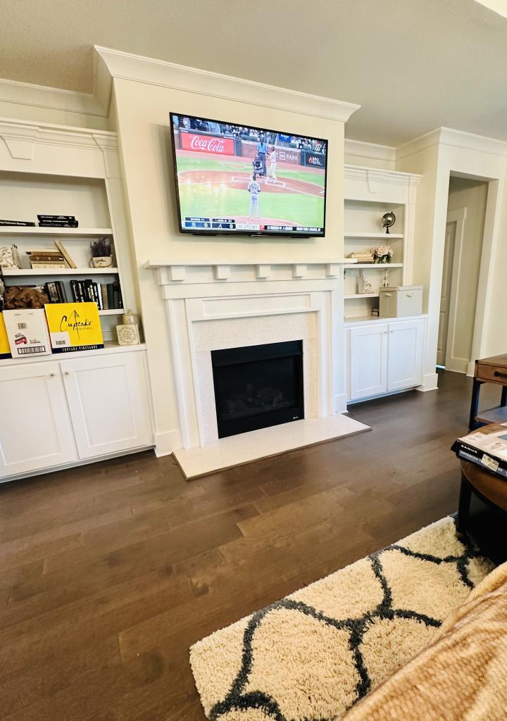 Installing TVs Above Fireplaces