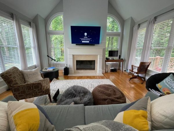 Installing TVs Above Fireplaces