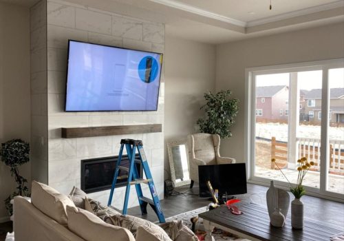 Why TV Over Fireplace Makes Perfect Sense