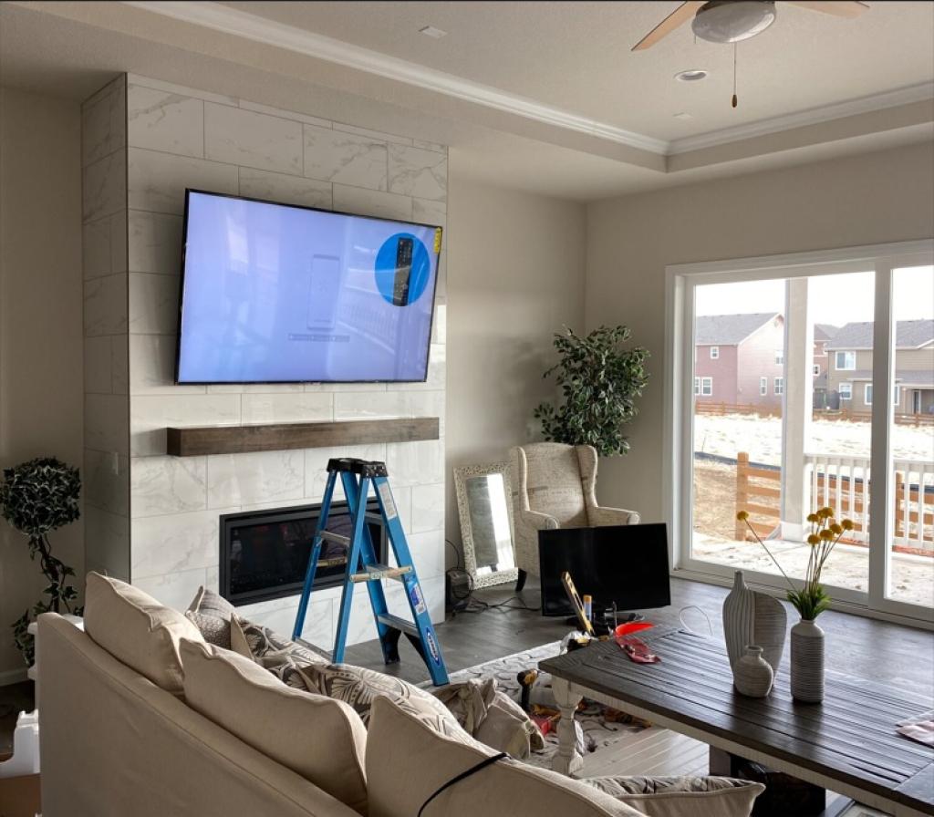 Why TV Over Fireplace Makes Perfect Sense