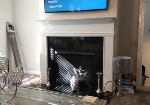 Installing TVs Above Fireplaces