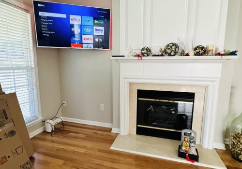 tv wall mounting services near me