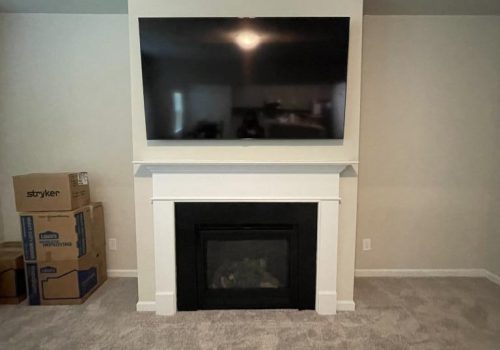 Installing TVs Above Fireplaces