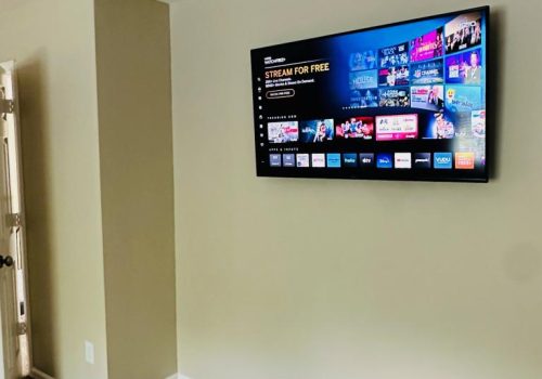 tv wall mounting services near me