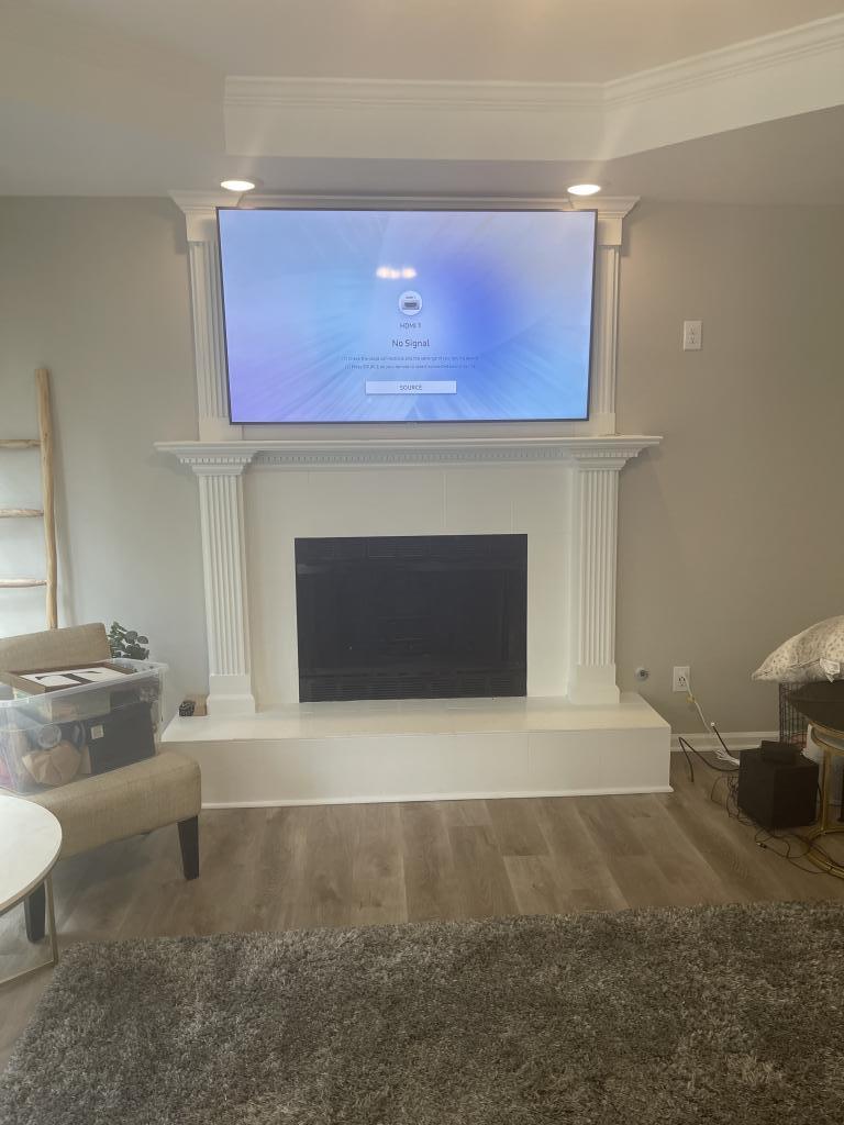 Installing TVs Above Fireplaces