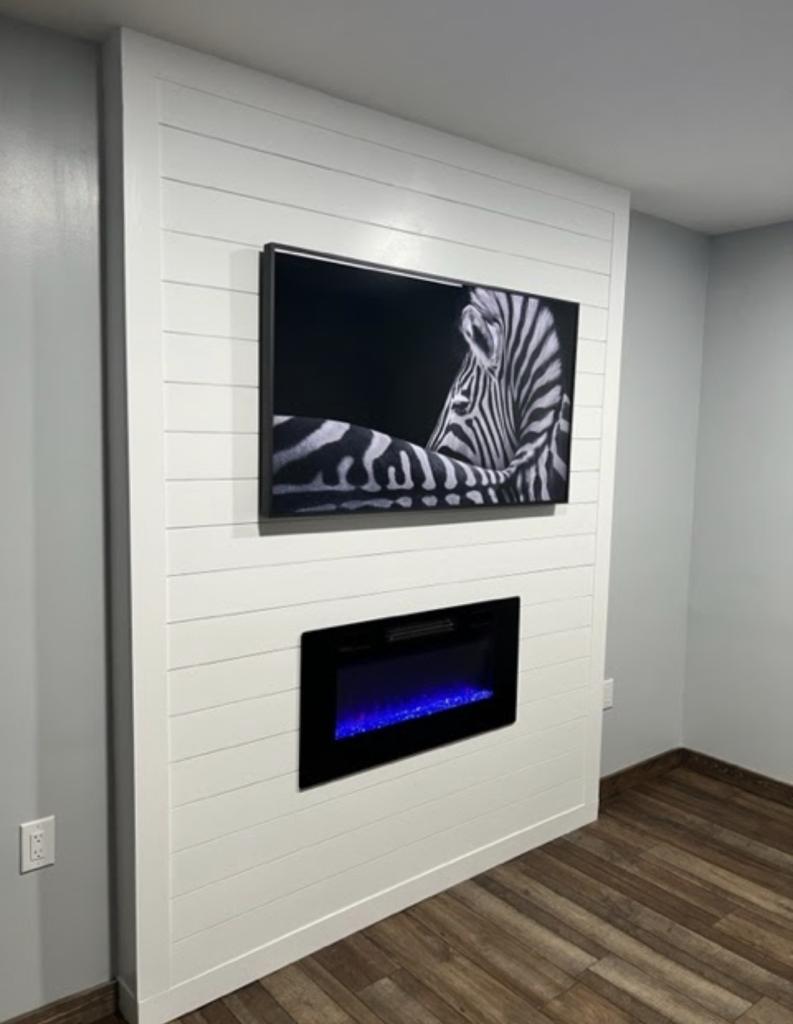 Installing TVs Above Fireplaces